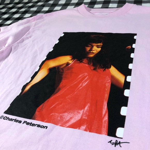 Pleasures Now Bjork Charles Peterson Music L/S Tee - Picture 3 of 6